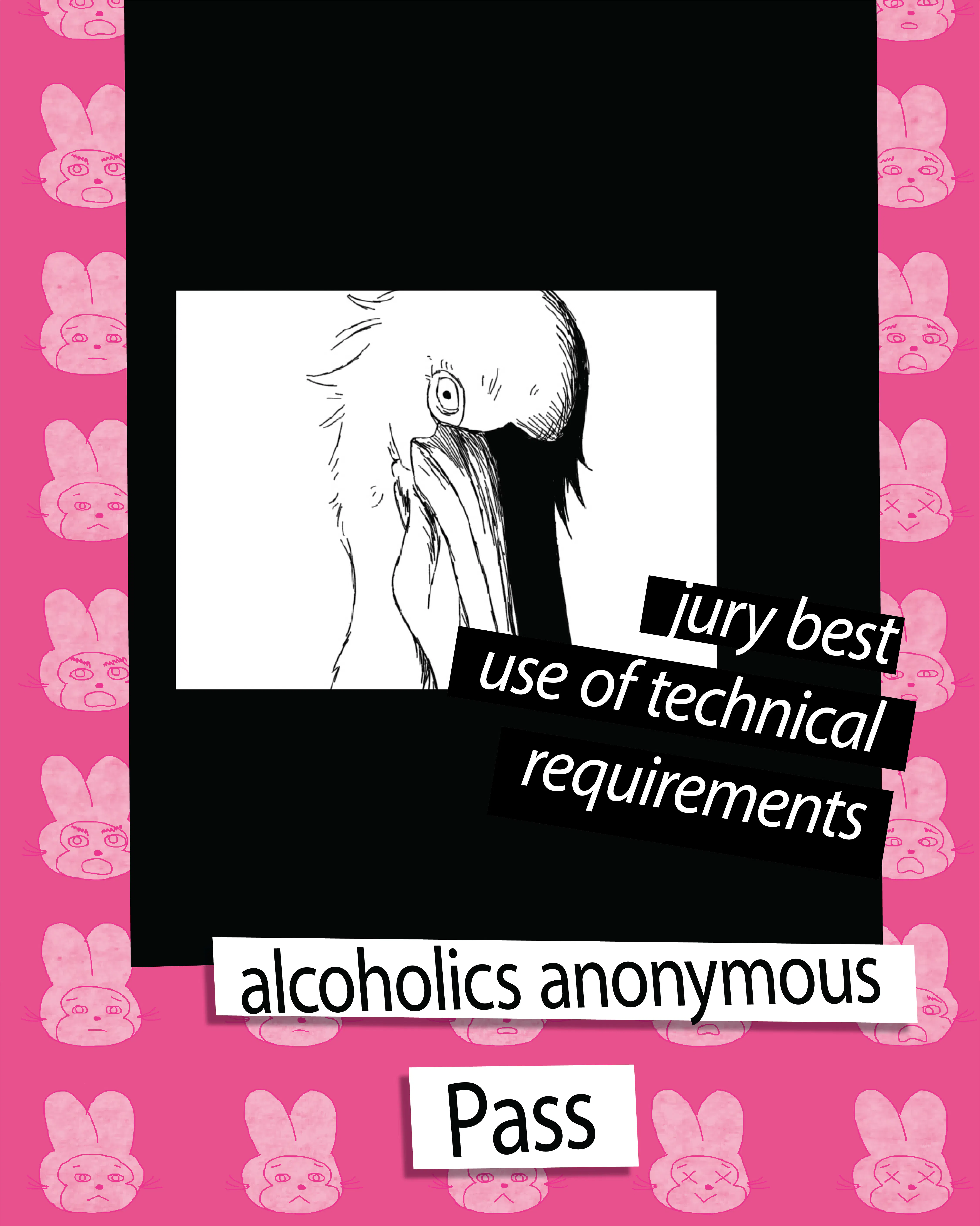 Instagram post of Lockdown 2026 Jury best Use of technical requirements and Audience Choice Award - Pass by Alcoholics Anonymous