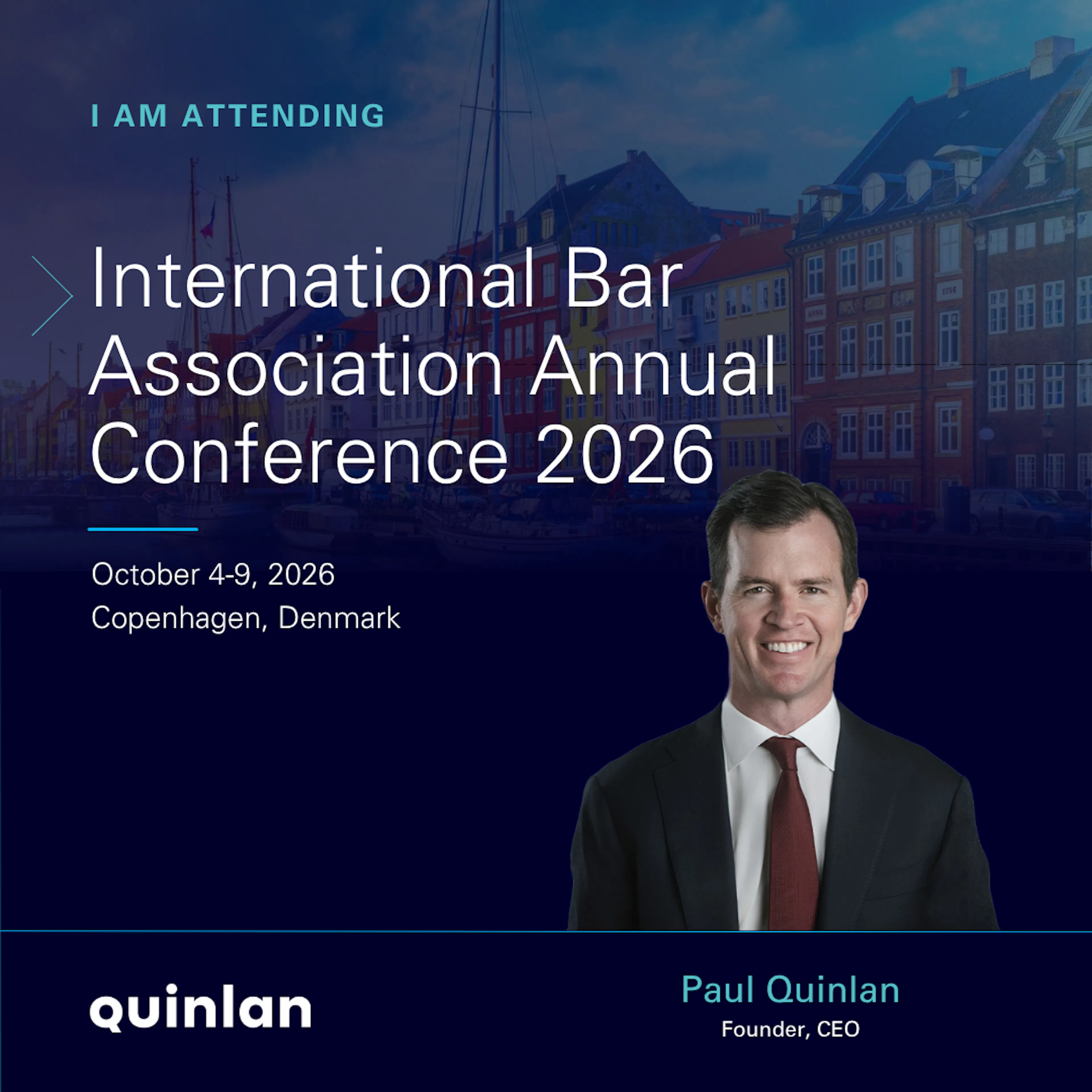 Paul is attending IBA 2026 in Copenhagen