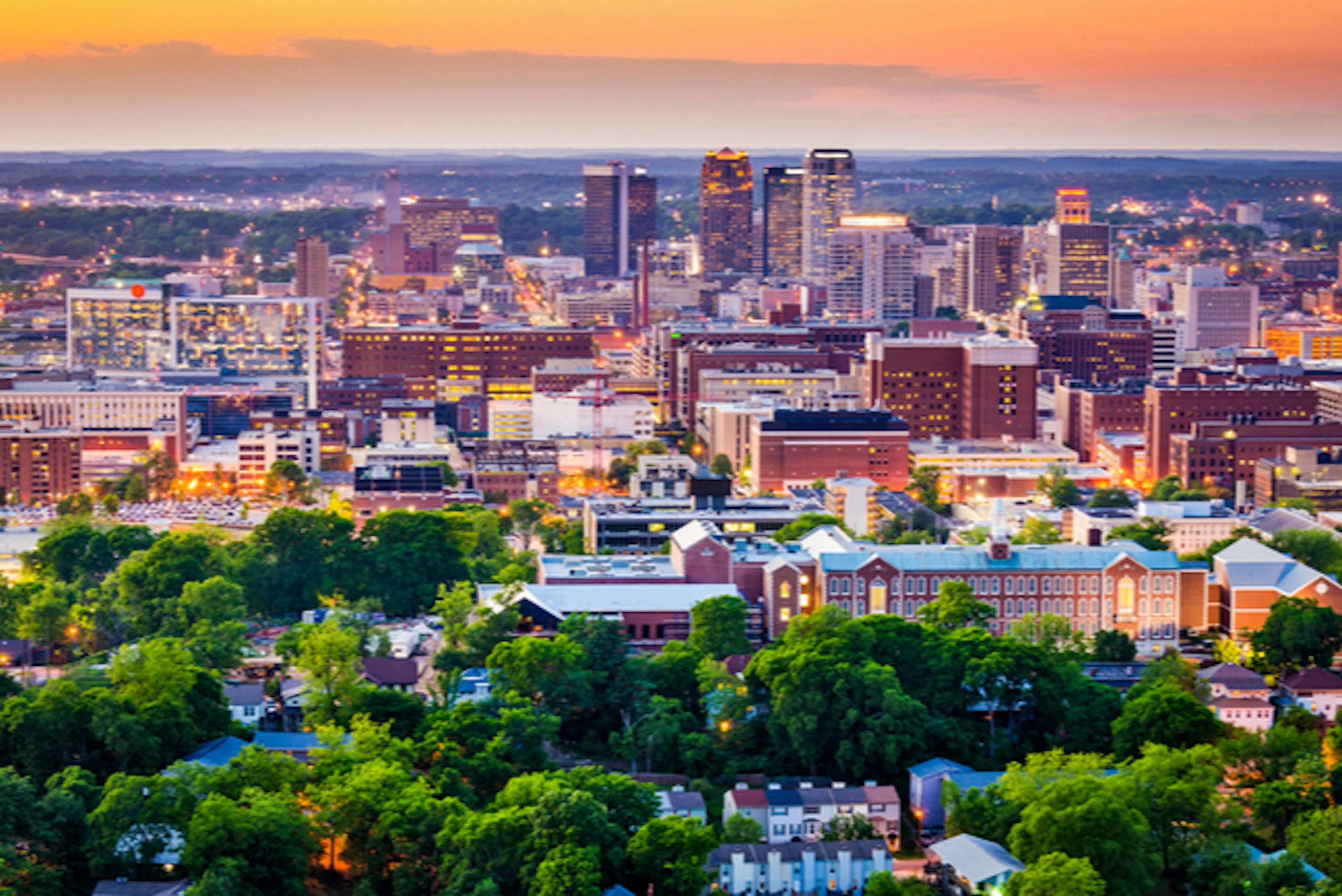 Birmingham, AL skyline