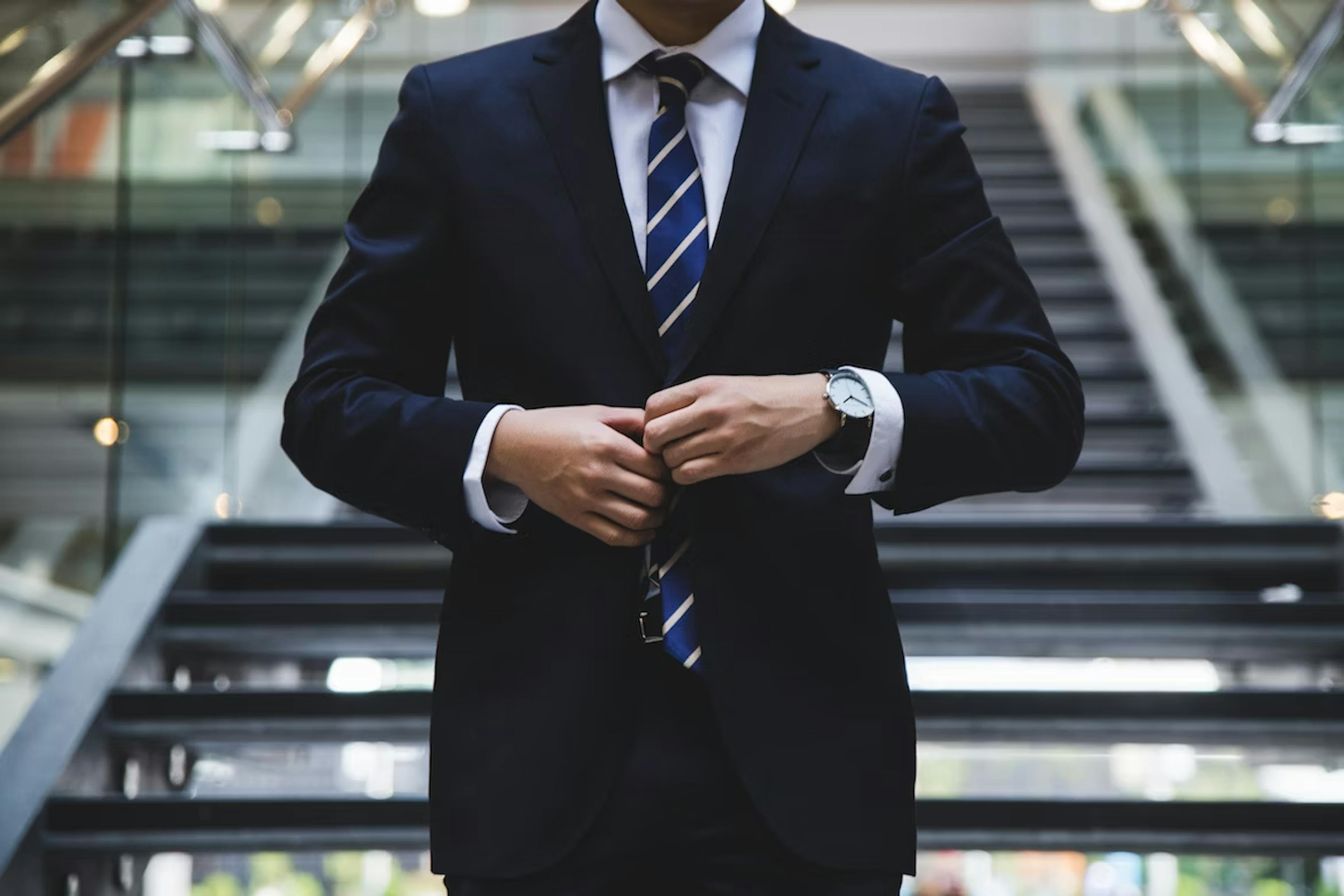 Man in suit