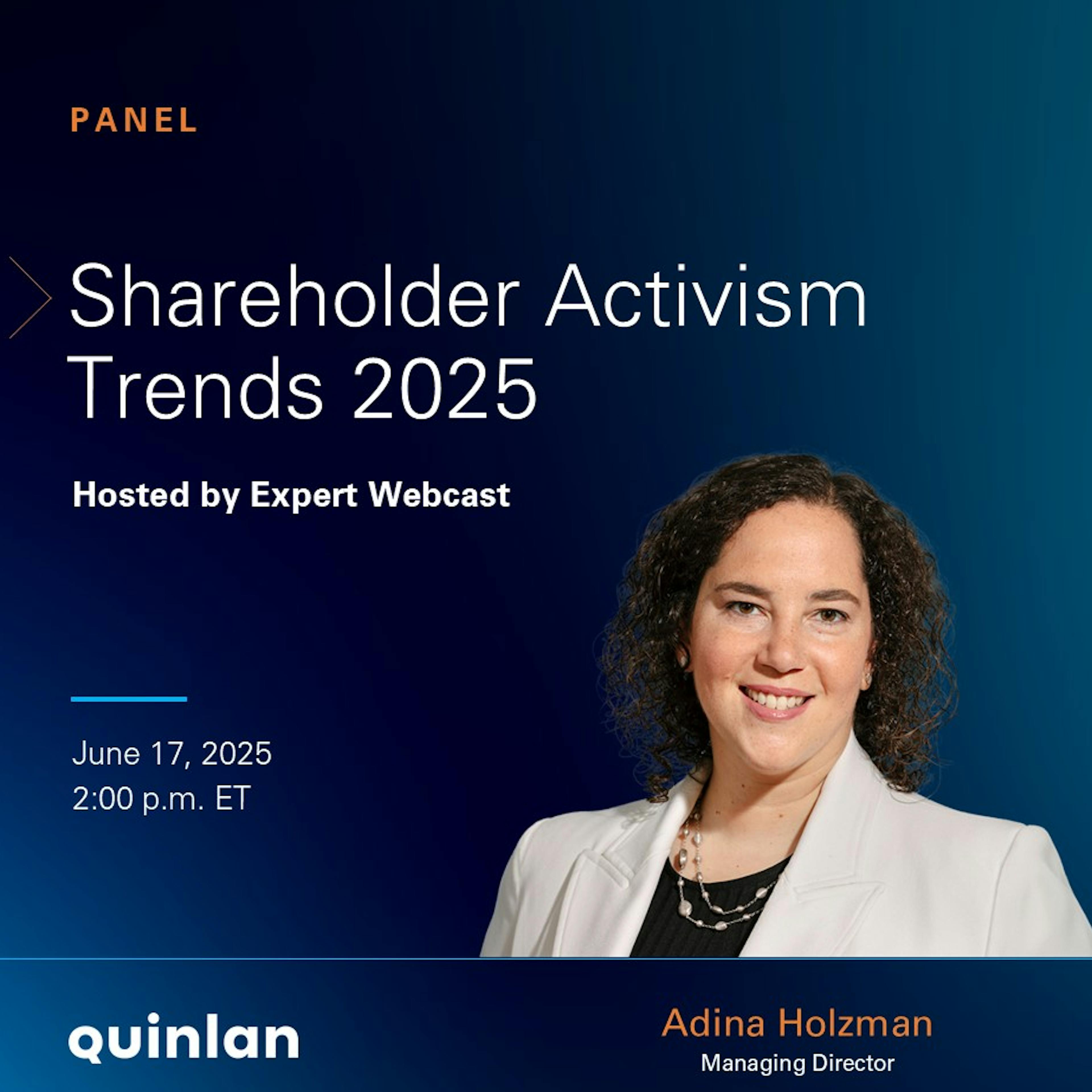 Adina Holzman graphic for Expert Webcast