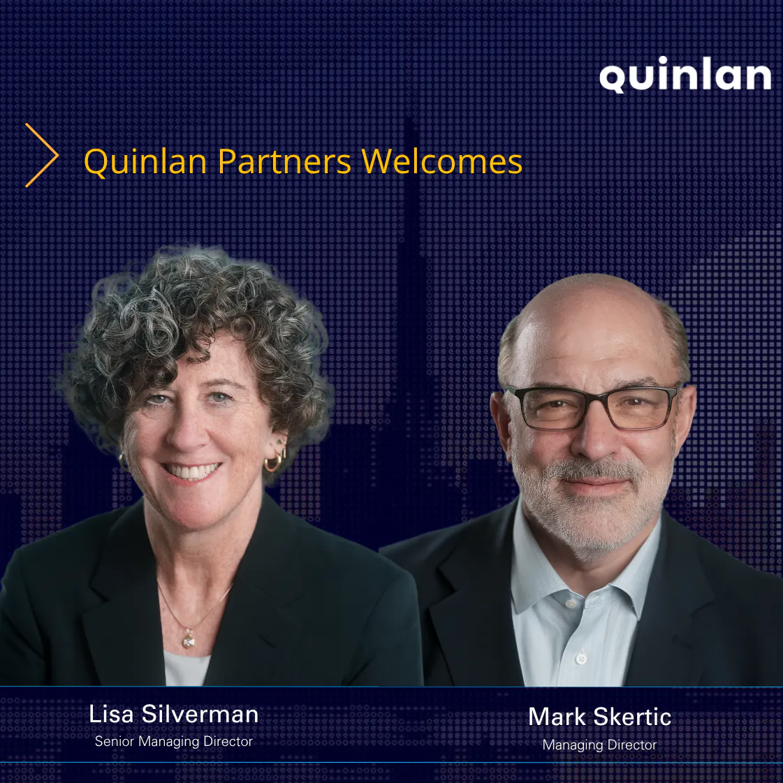 Lisa Silverman and Mark Skertic