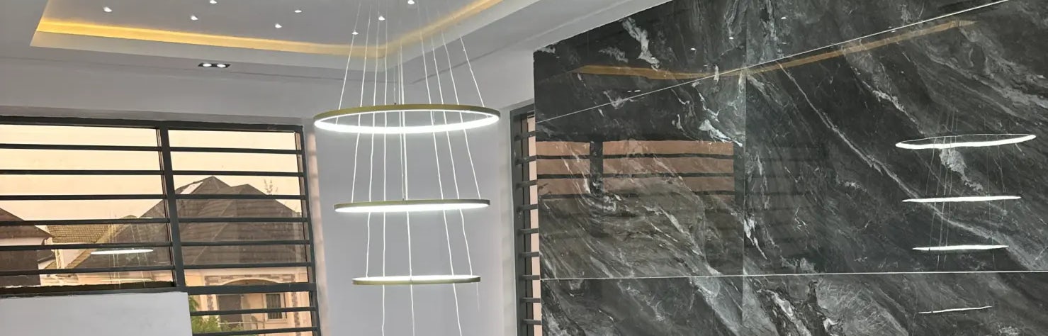 chandelier hanging from ceiling