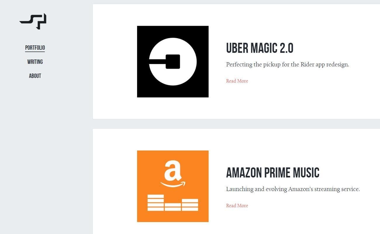 uber logo amazon logo Simon Pan designer portfolio