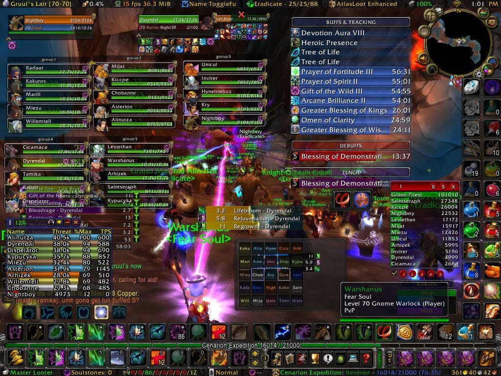World of warcraft gameplay