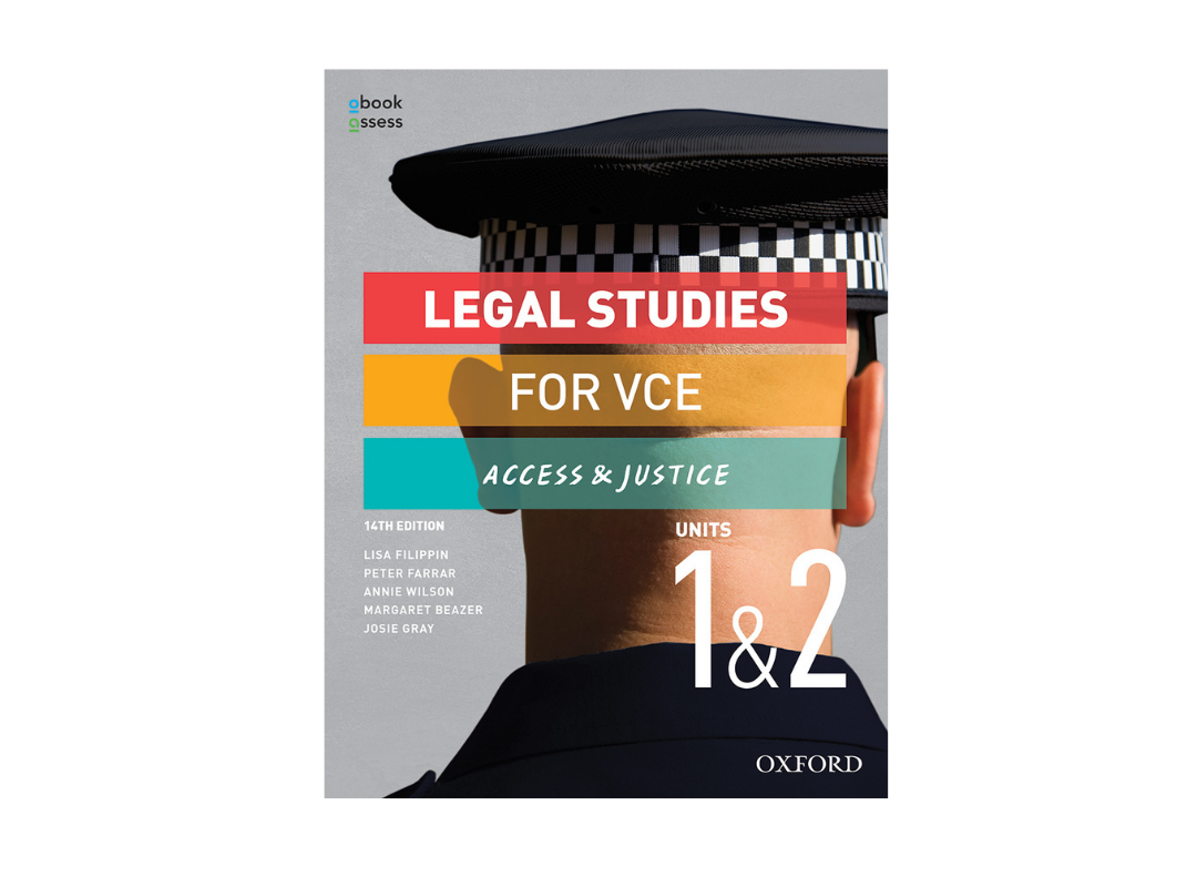 Legal Studies for VCE Units 1 & 2 Access and Justice Quizlet