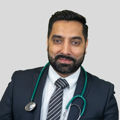 Dr Kishan Vithlani, Qured Medical Director and NHS & Private GP