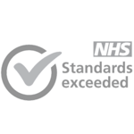 NHS Standards Exceeded Logo