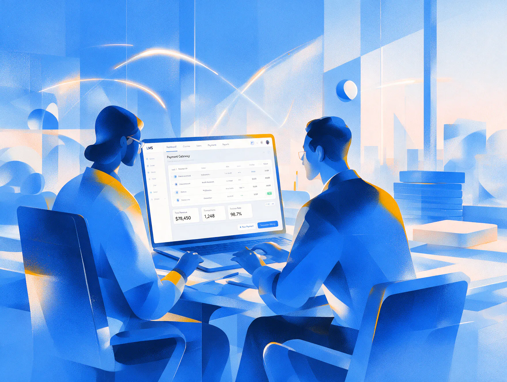 LMS platform with payment gateway