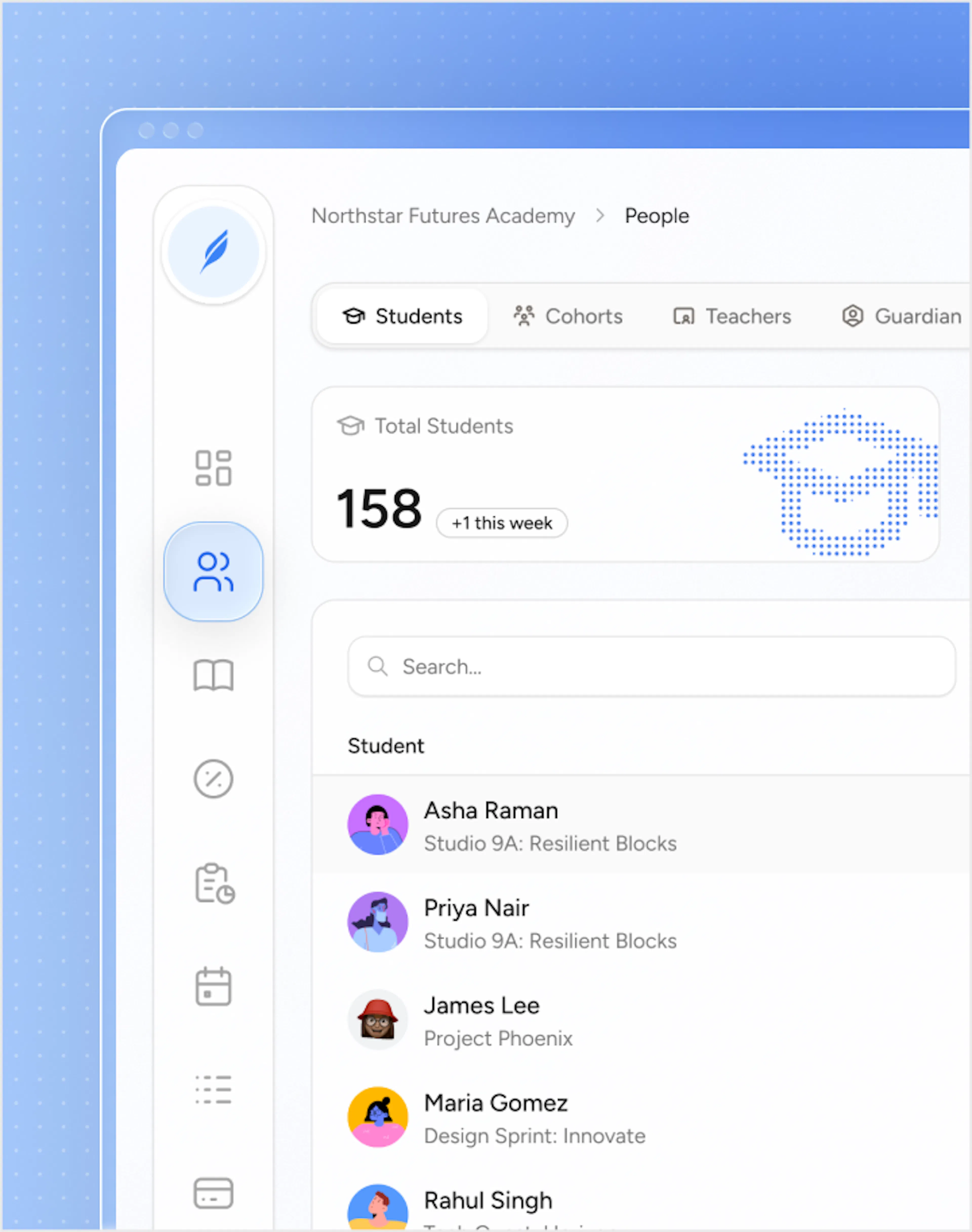Student Management dashboard