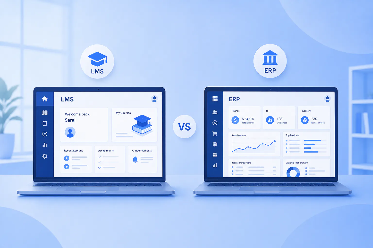 LMS vs ERP