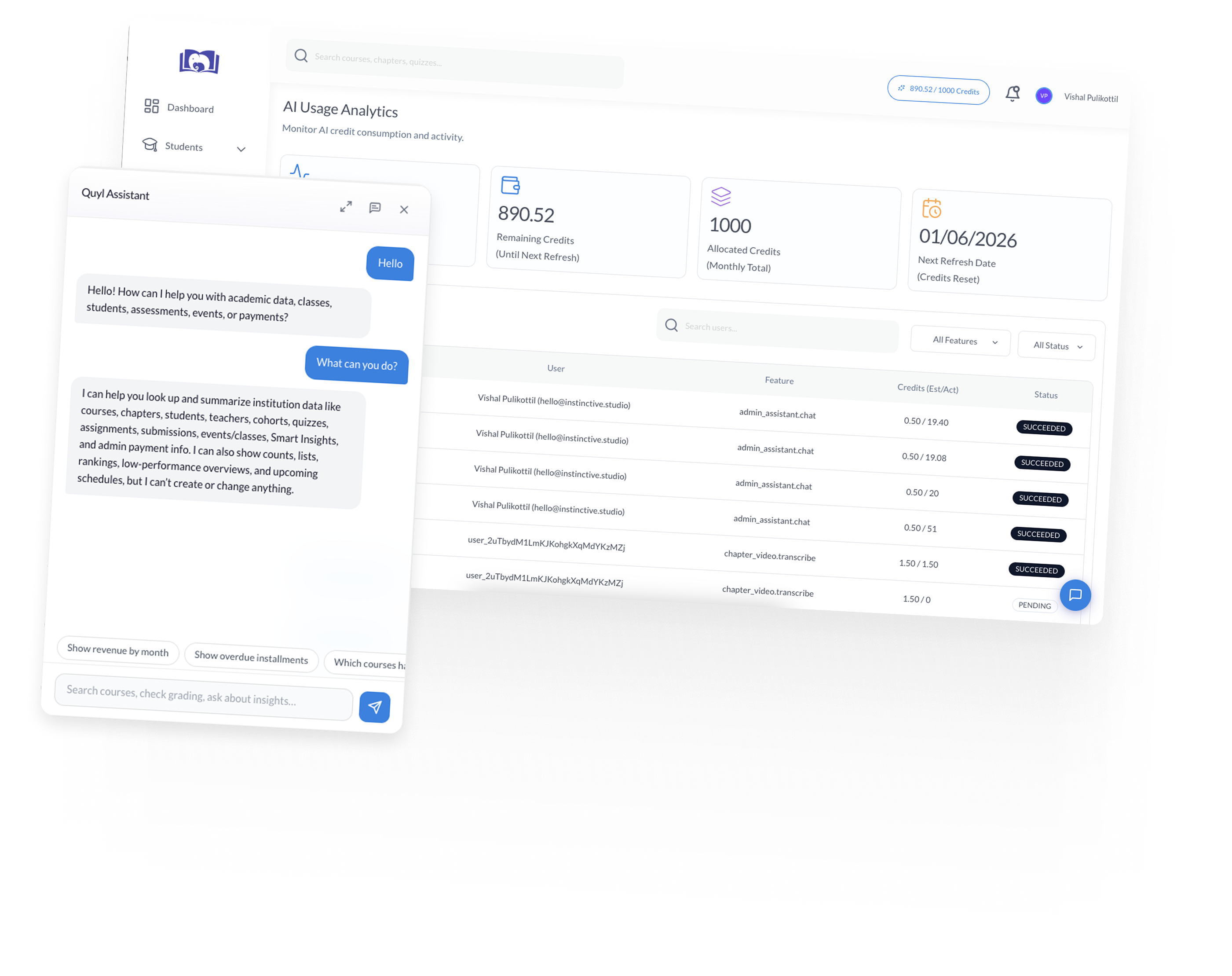 Smart Insights Dashboard