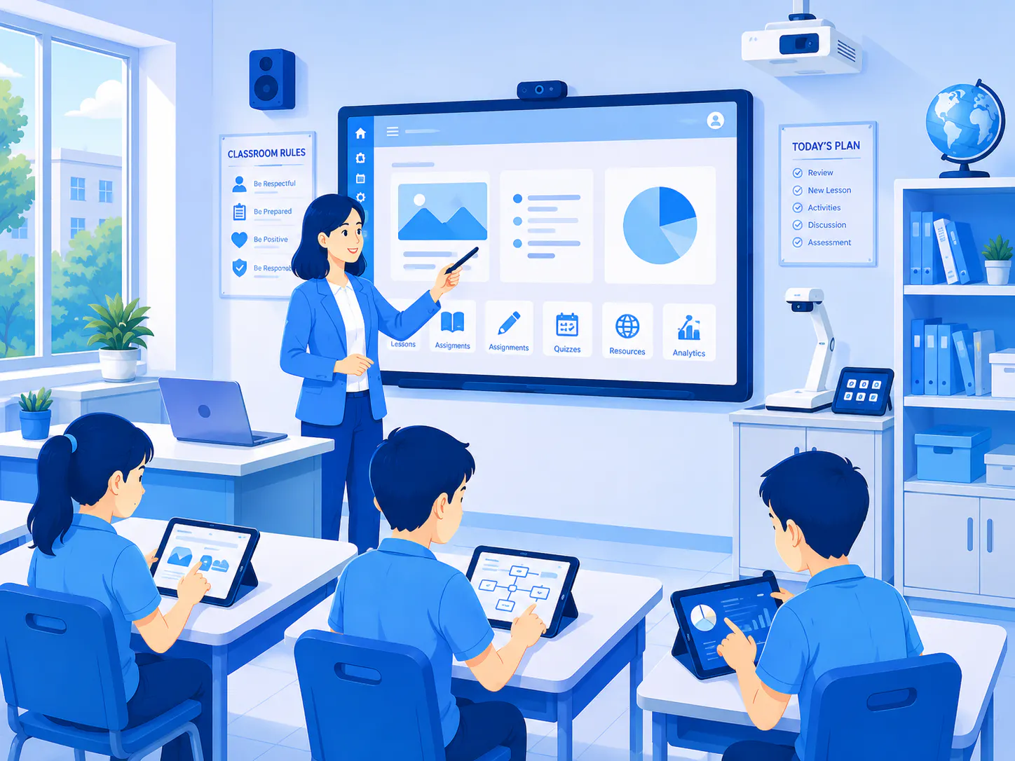 smart classroom equipment for schools