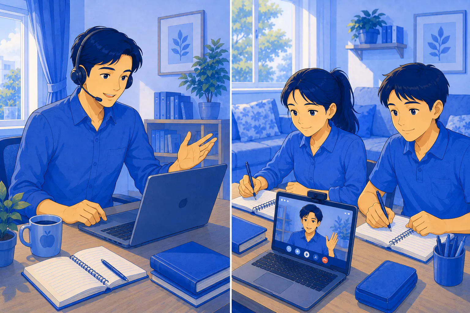 Synchronous learning