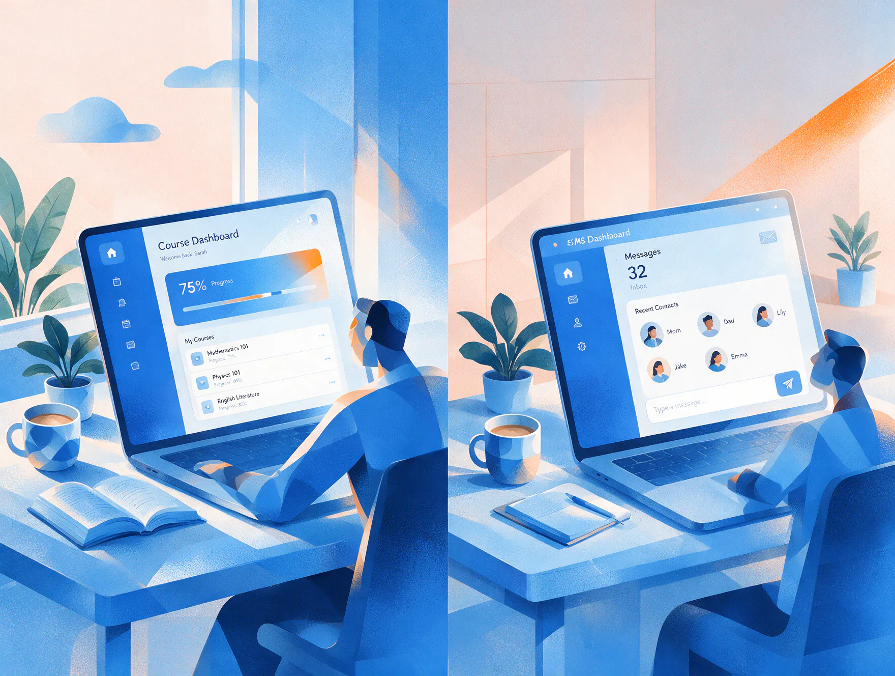 LMS vs SMS differences