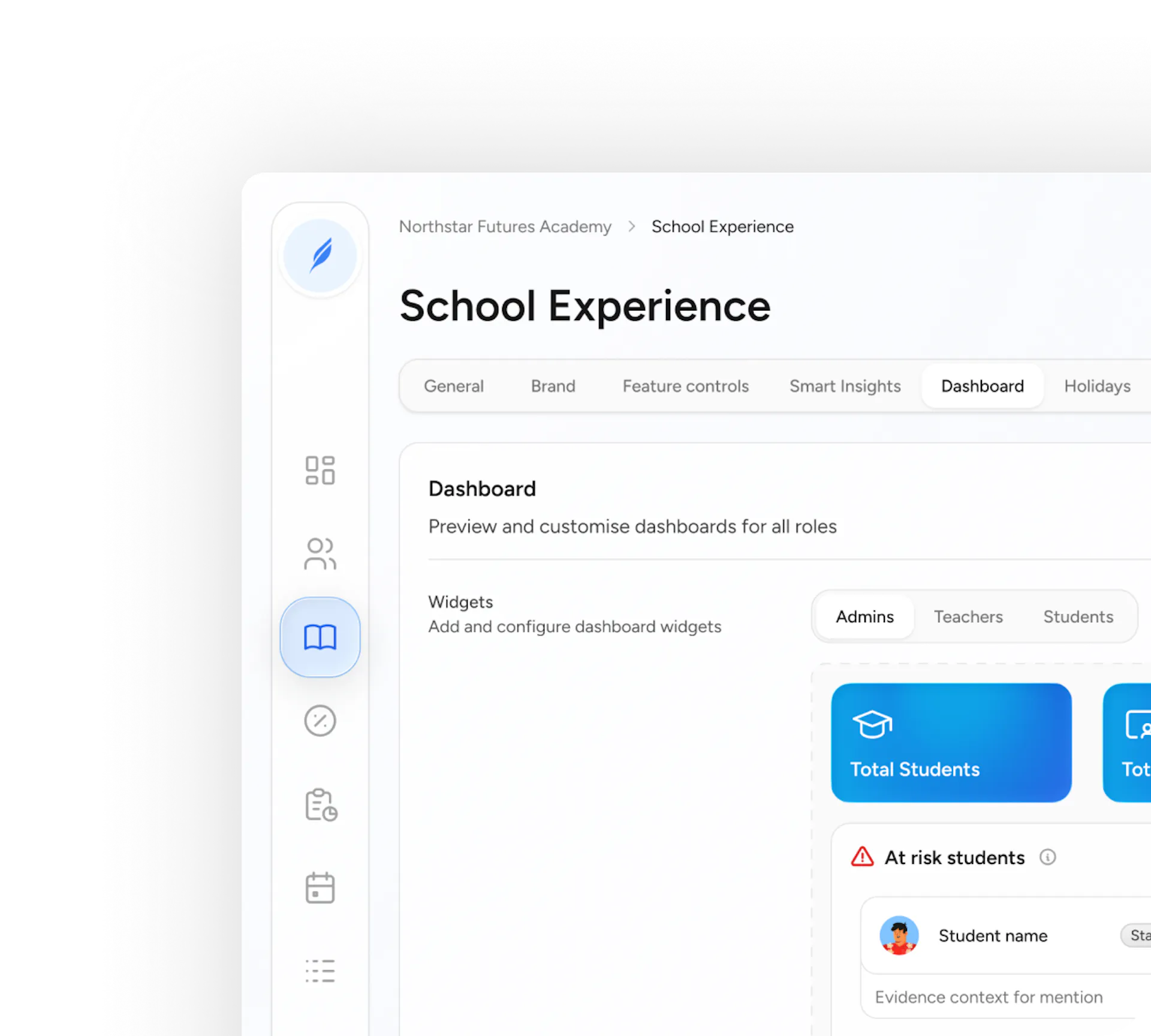 school experience dashboard
