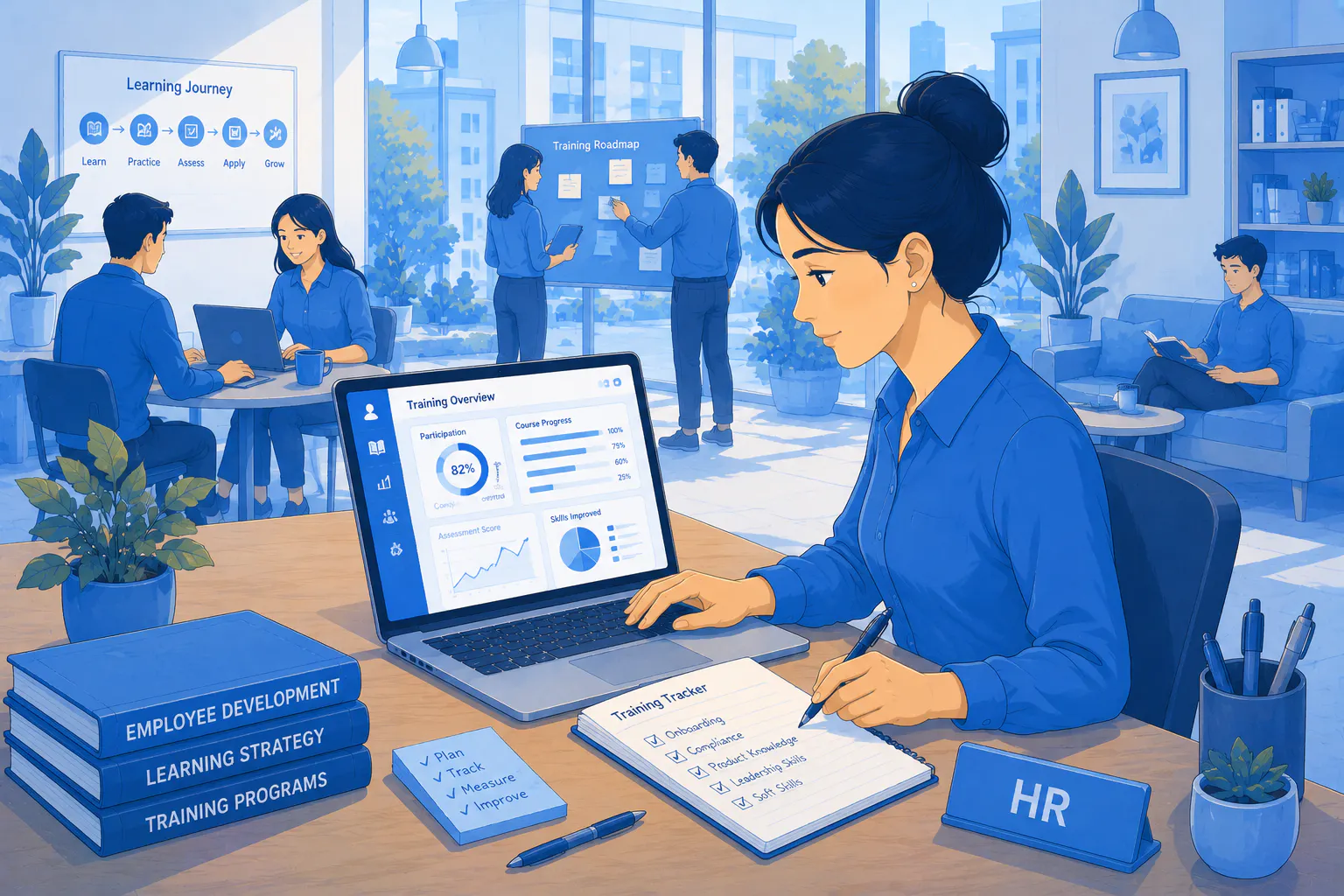 Employee training metrics