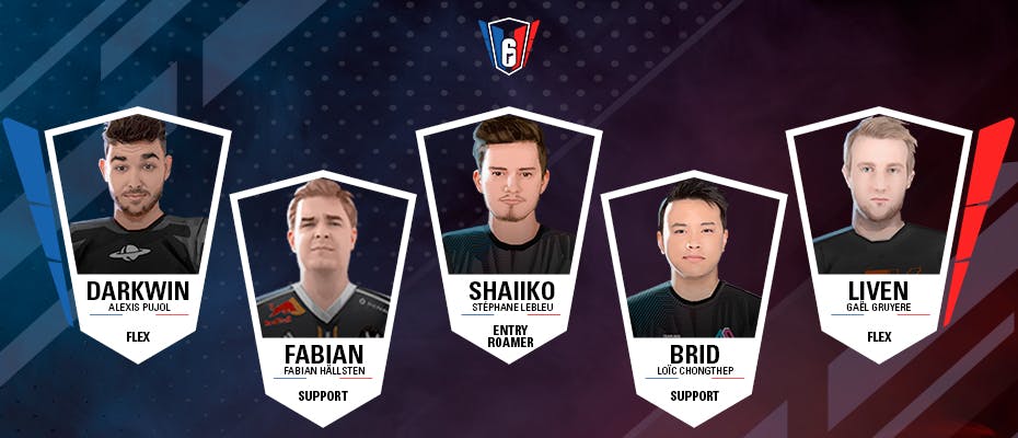 6 French League : l'équipe-type de la semaine 6