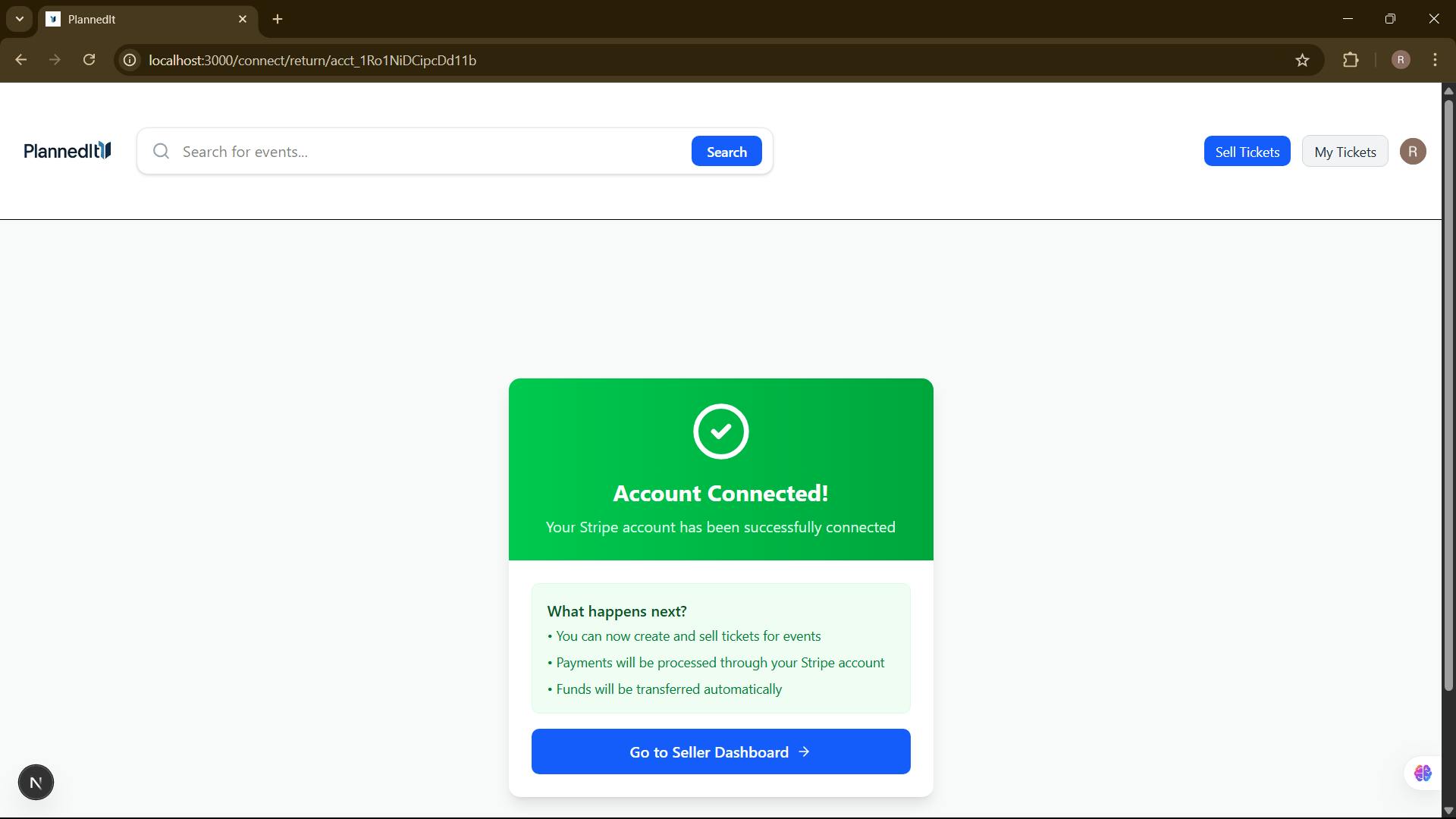 Account Created