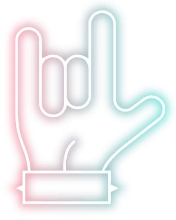 Rock on icon