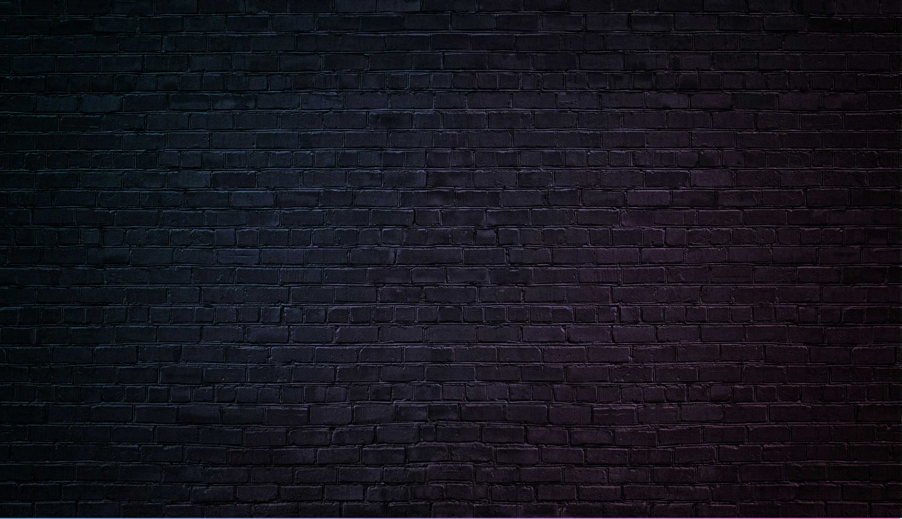 Dark brick wall background