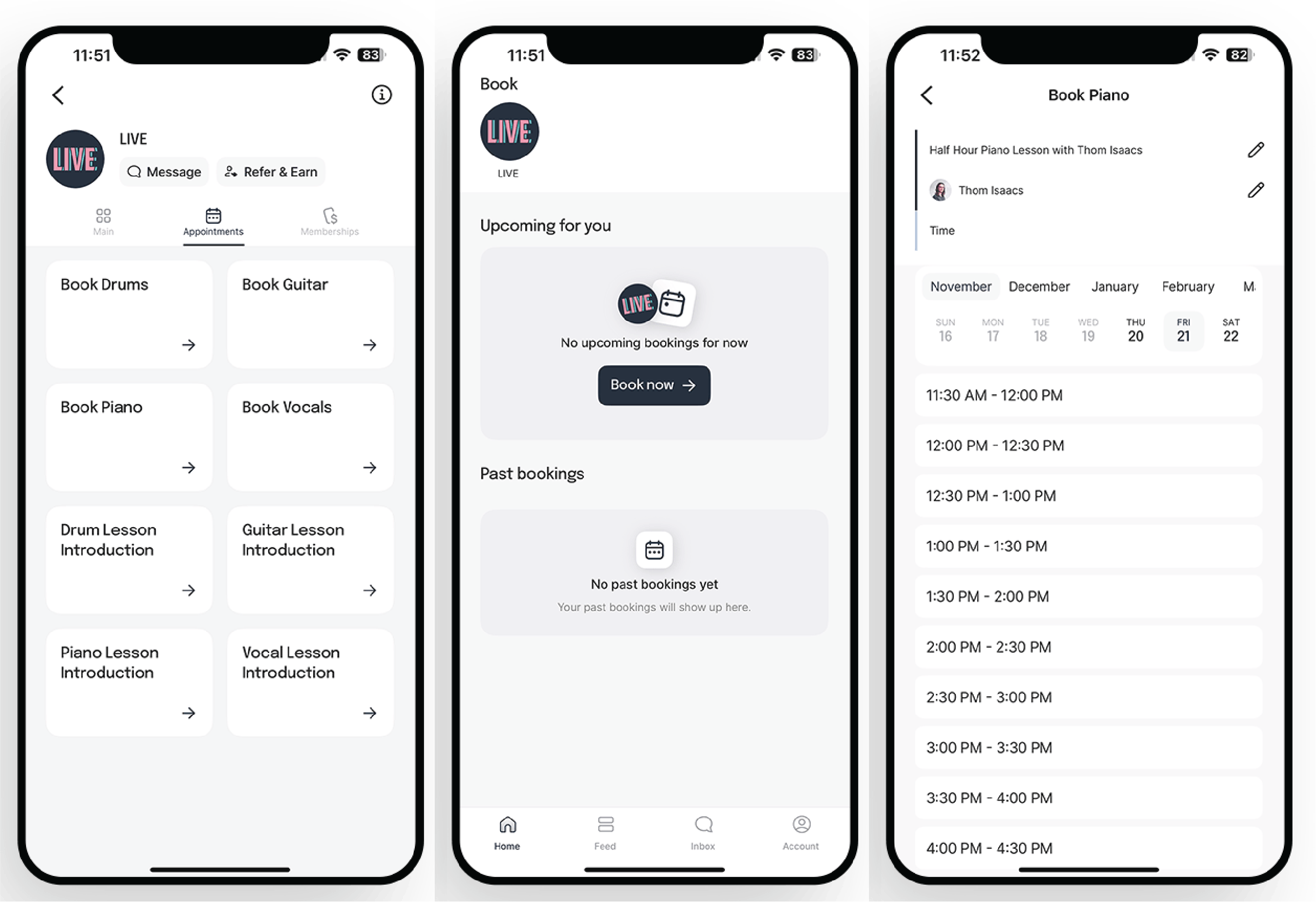live online music lessons app