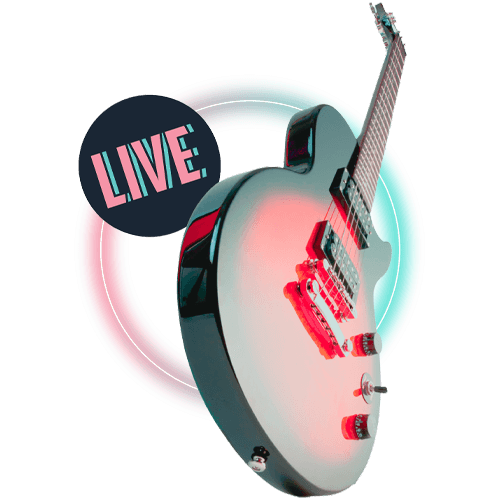 Image showing a 3D render of an electric guitar