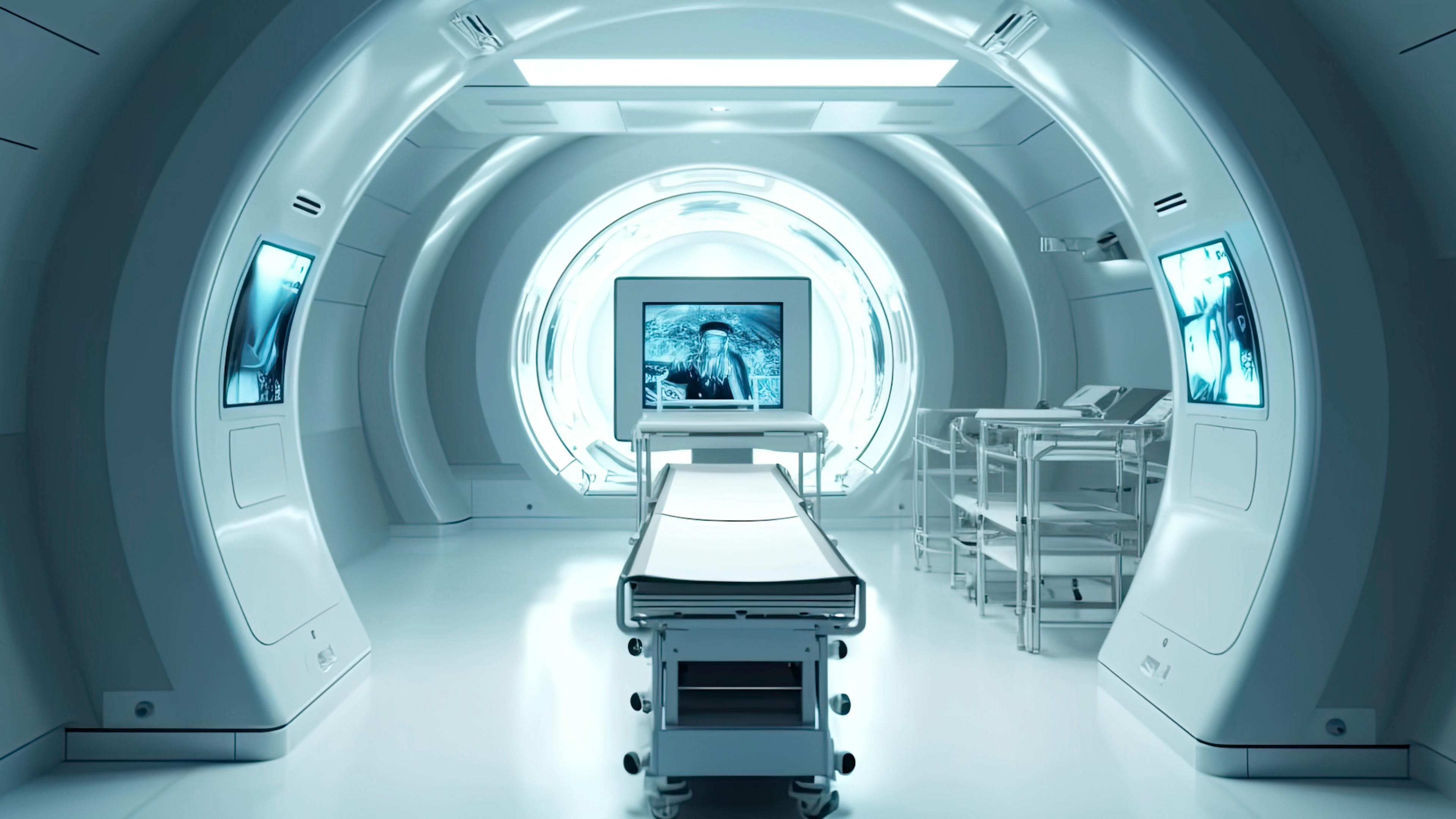 High tech radiology room