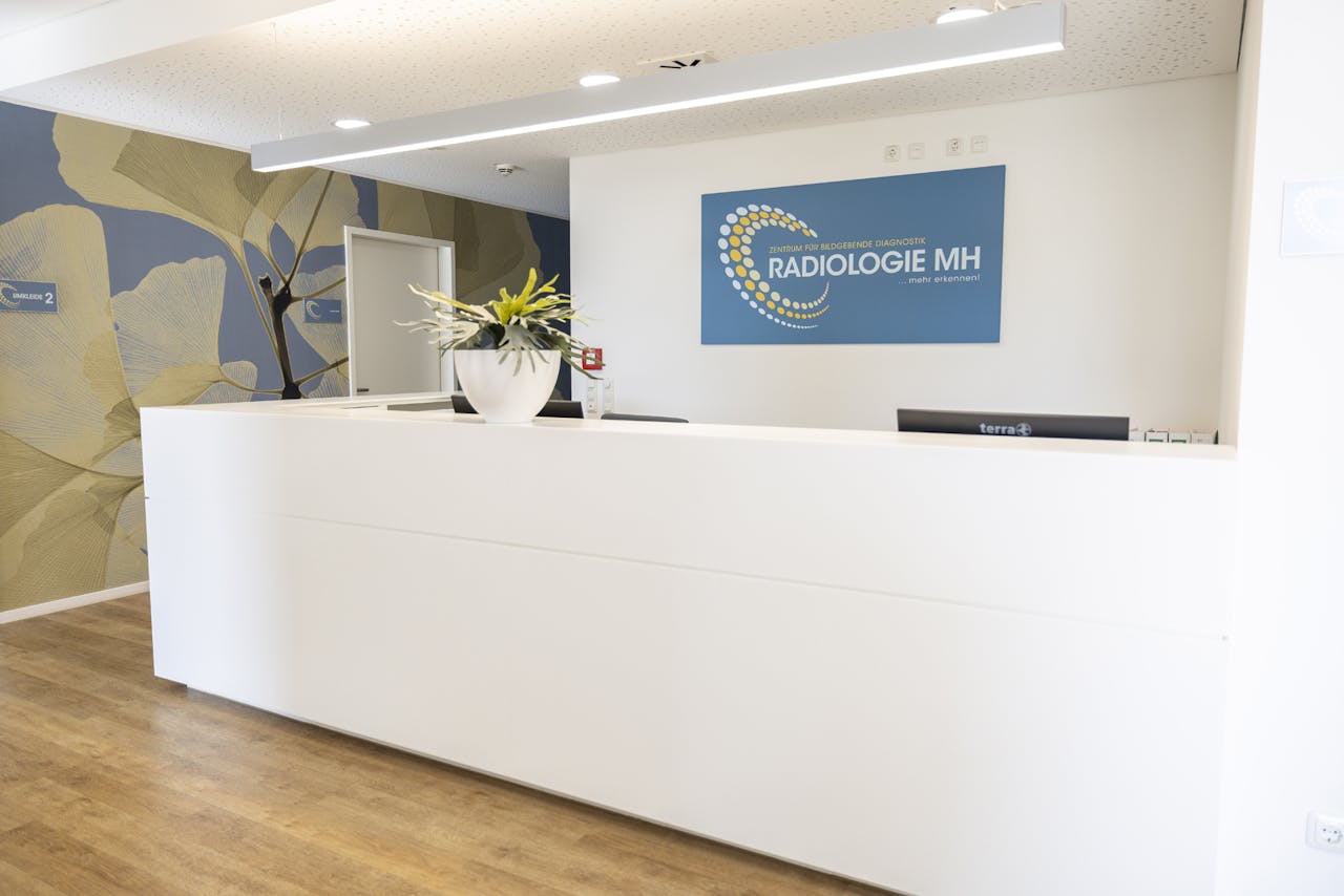 Empfangsbereich der Radiologie Mühlheim