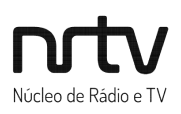 Marca do Núcleo de Rádio e TV da UFRJ.