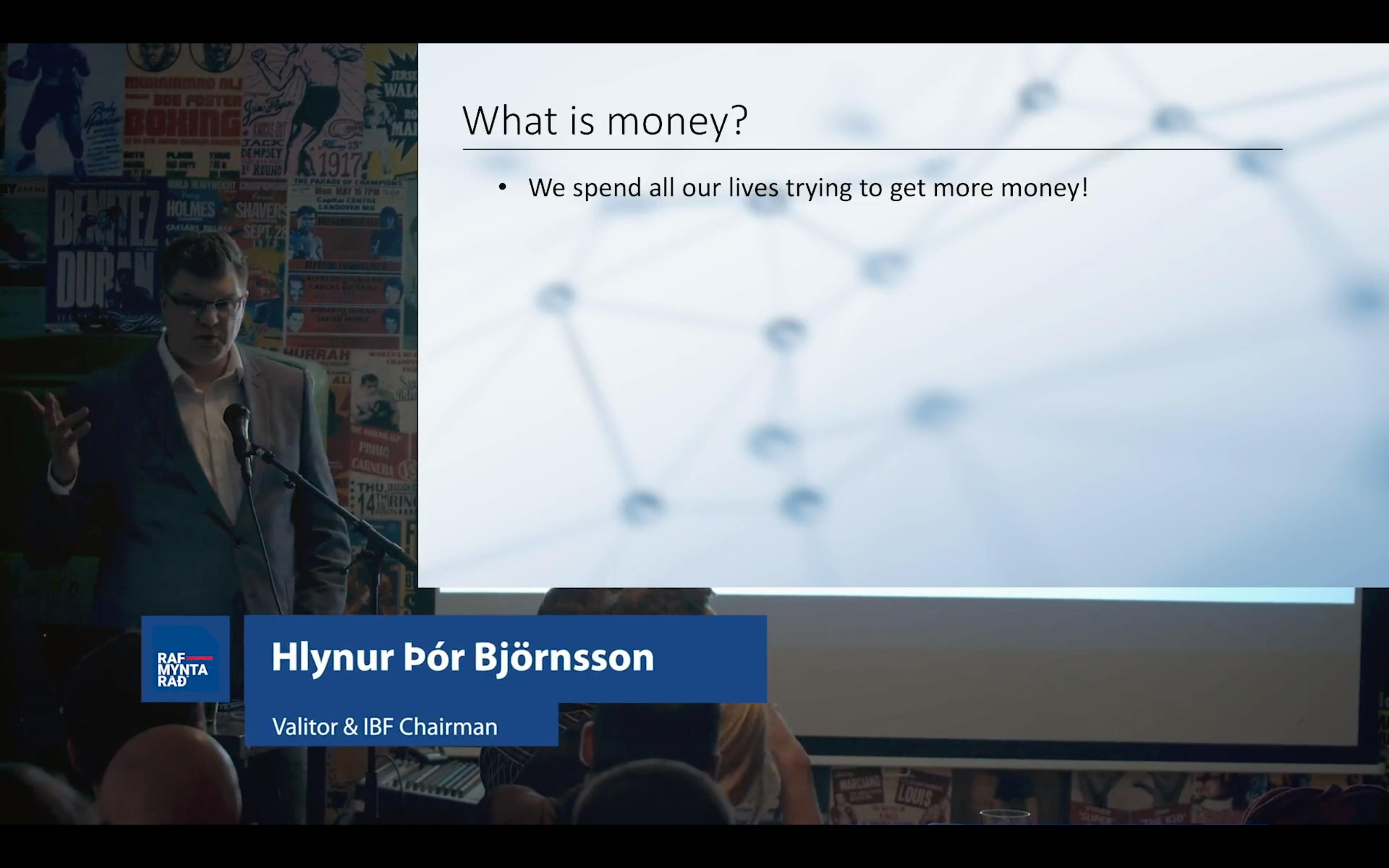 What is money? - Hlynur Þór Björnsson