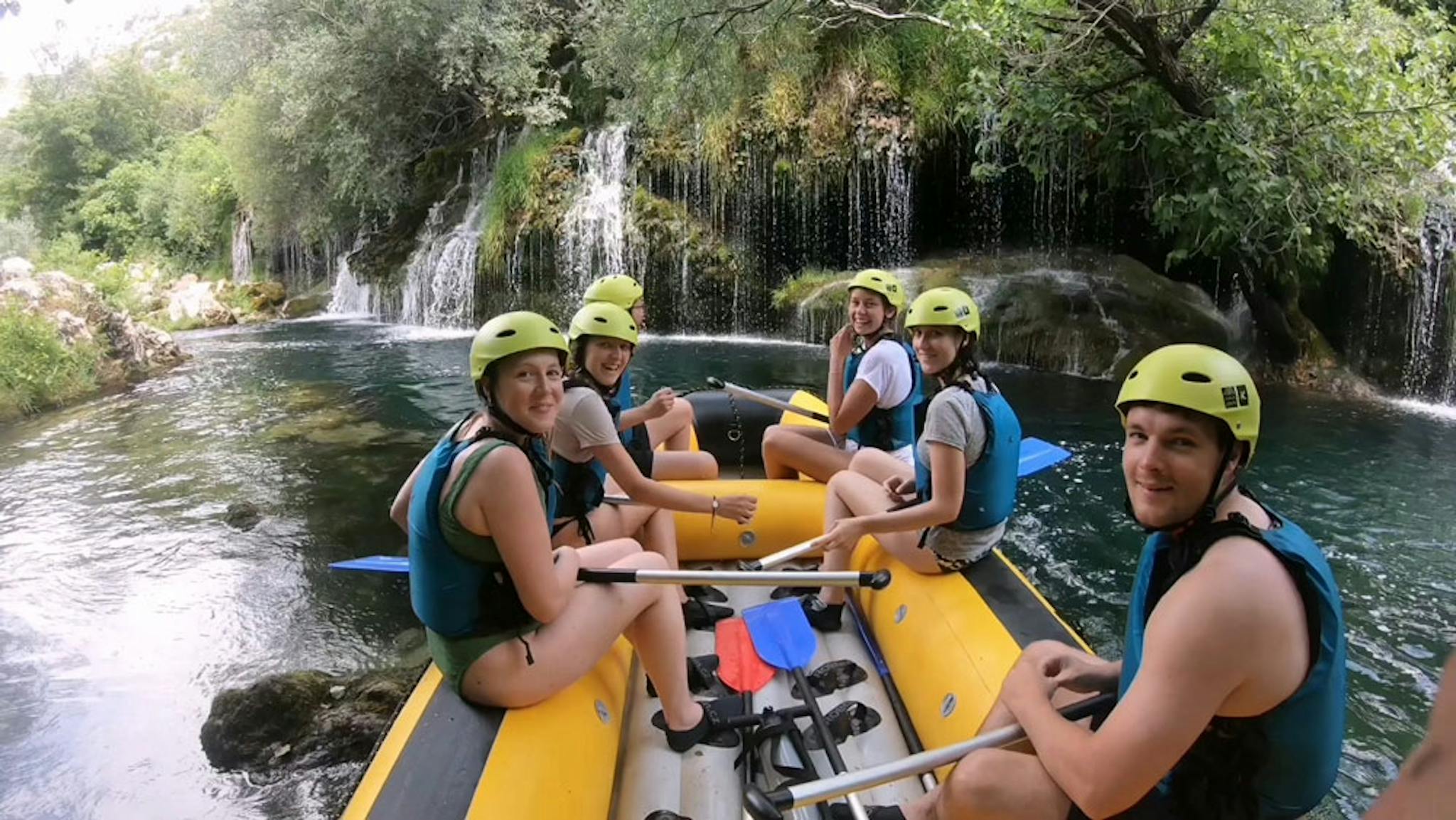 rafting in omis croatia