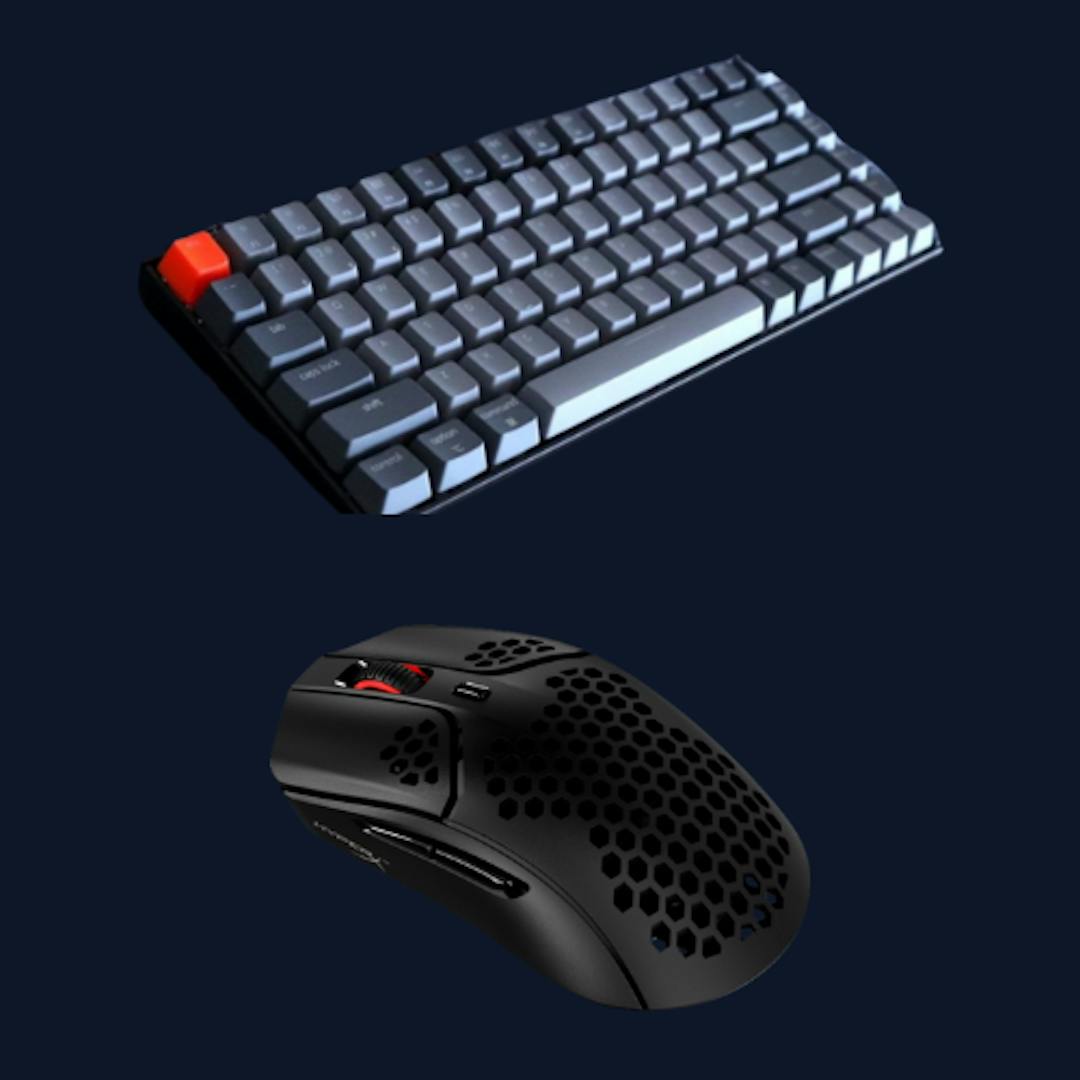 keyboard and mouse