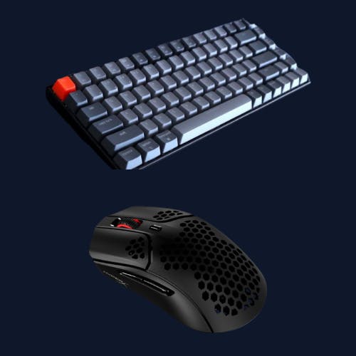 keyboard and mouse