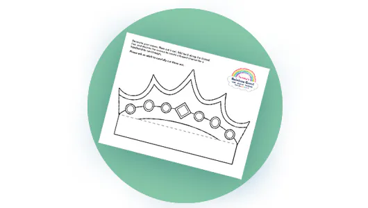 Thumbnail shows an image of the downloadable colour in crown.