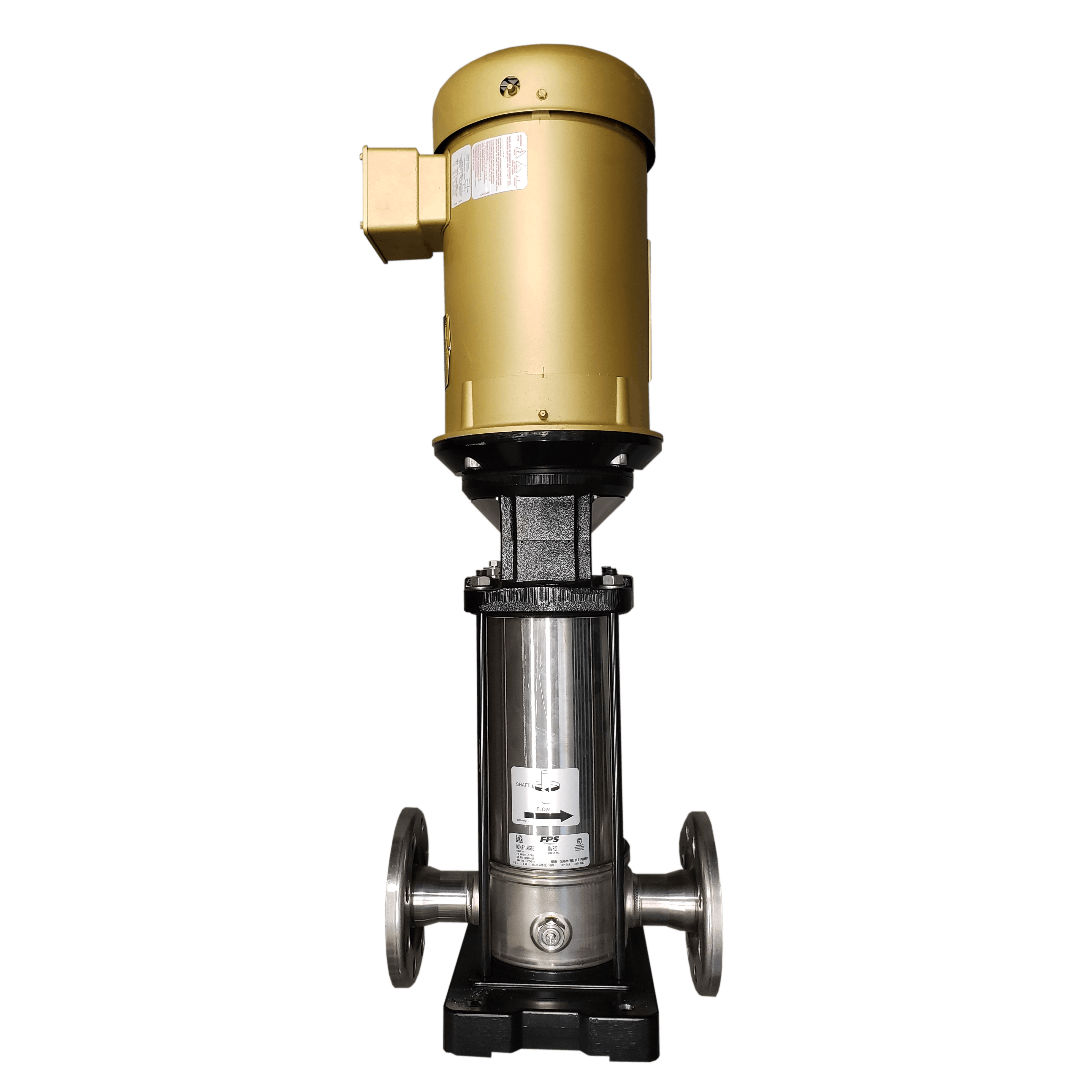 Vertical multi-stage booster pump