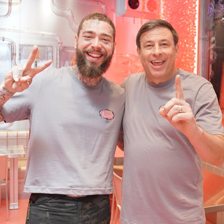 Post Malone and our Founder, Todd Graves