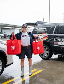 Raising Cane's prevents hunger by helping