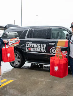Raising Cane's prevents hunger by helping