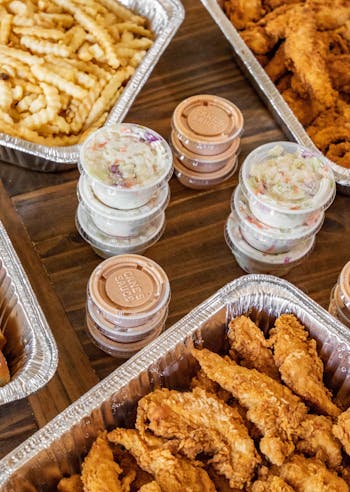 Raising Cane's Tailgate Meal