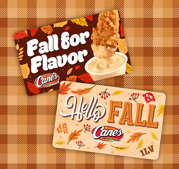 Gift Card - Raising Cane's