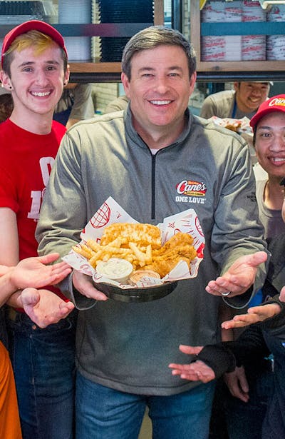 Todd Graves and Raising Cane's Crew