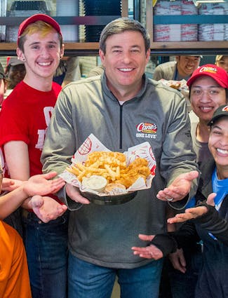Todd Graves and Raising Cane's Crew
