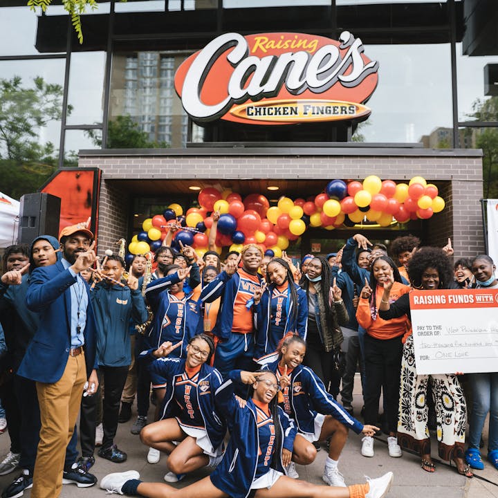 New Restaurant Opening- Raising Cane's Philadelphia 