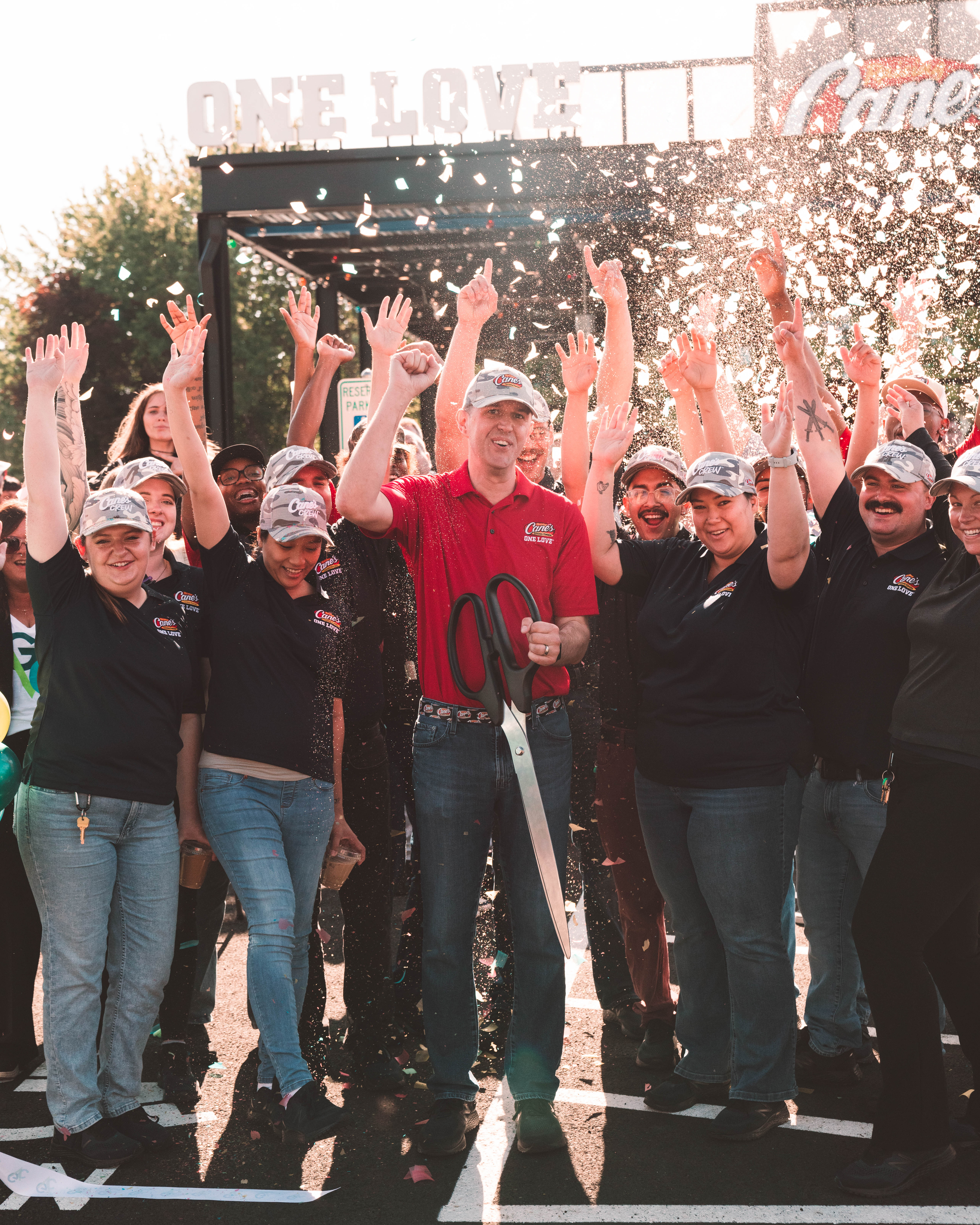 Vancouver, WA Raising Cane's Grand Opening