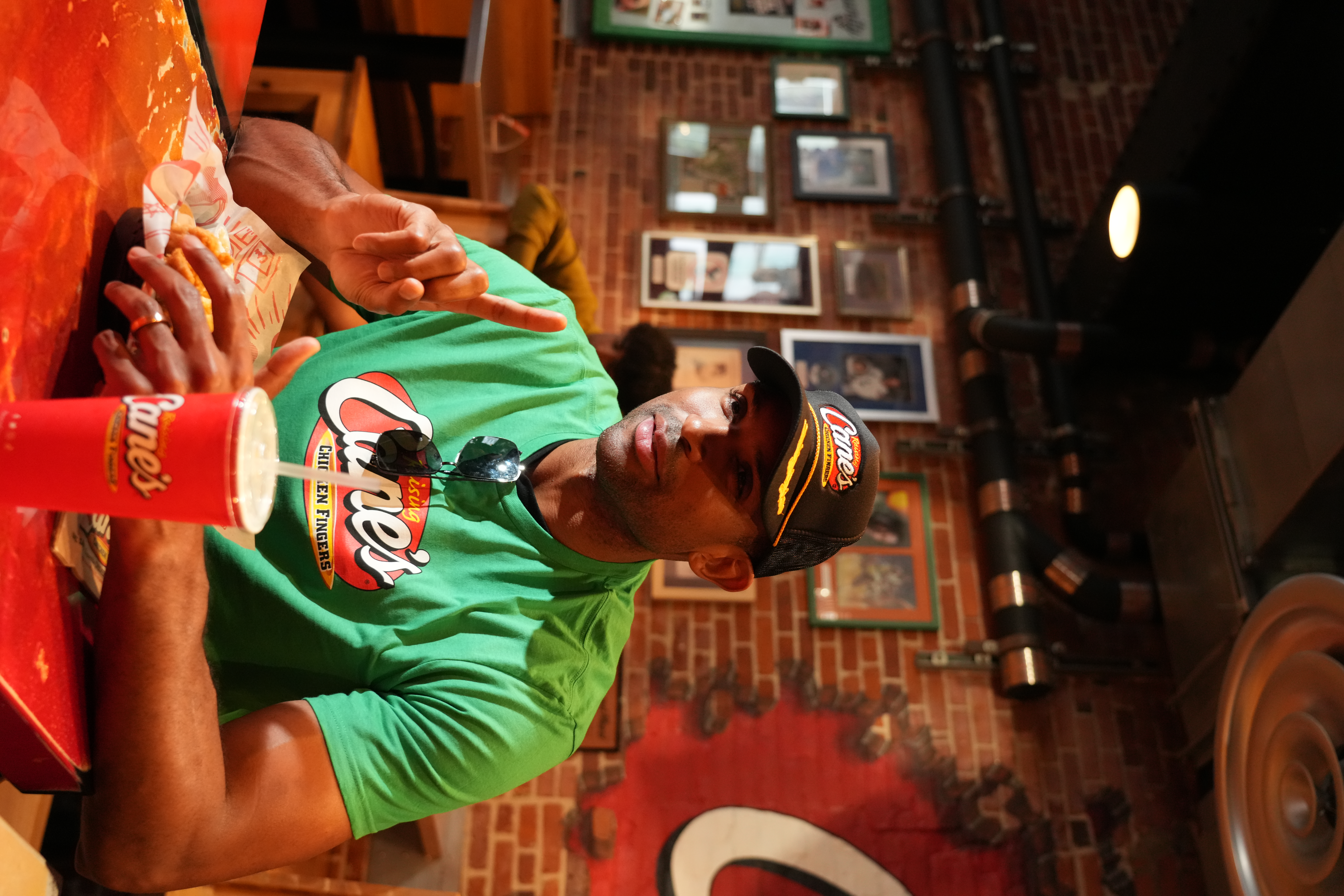 Al Horford at Raising Cane's