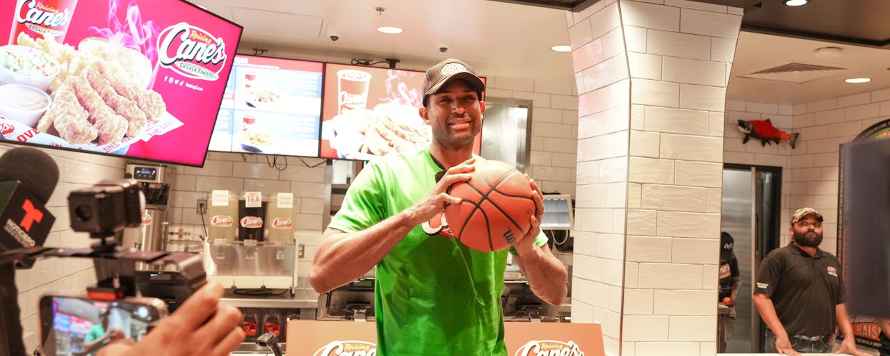 Al Horford at Raising Cane's