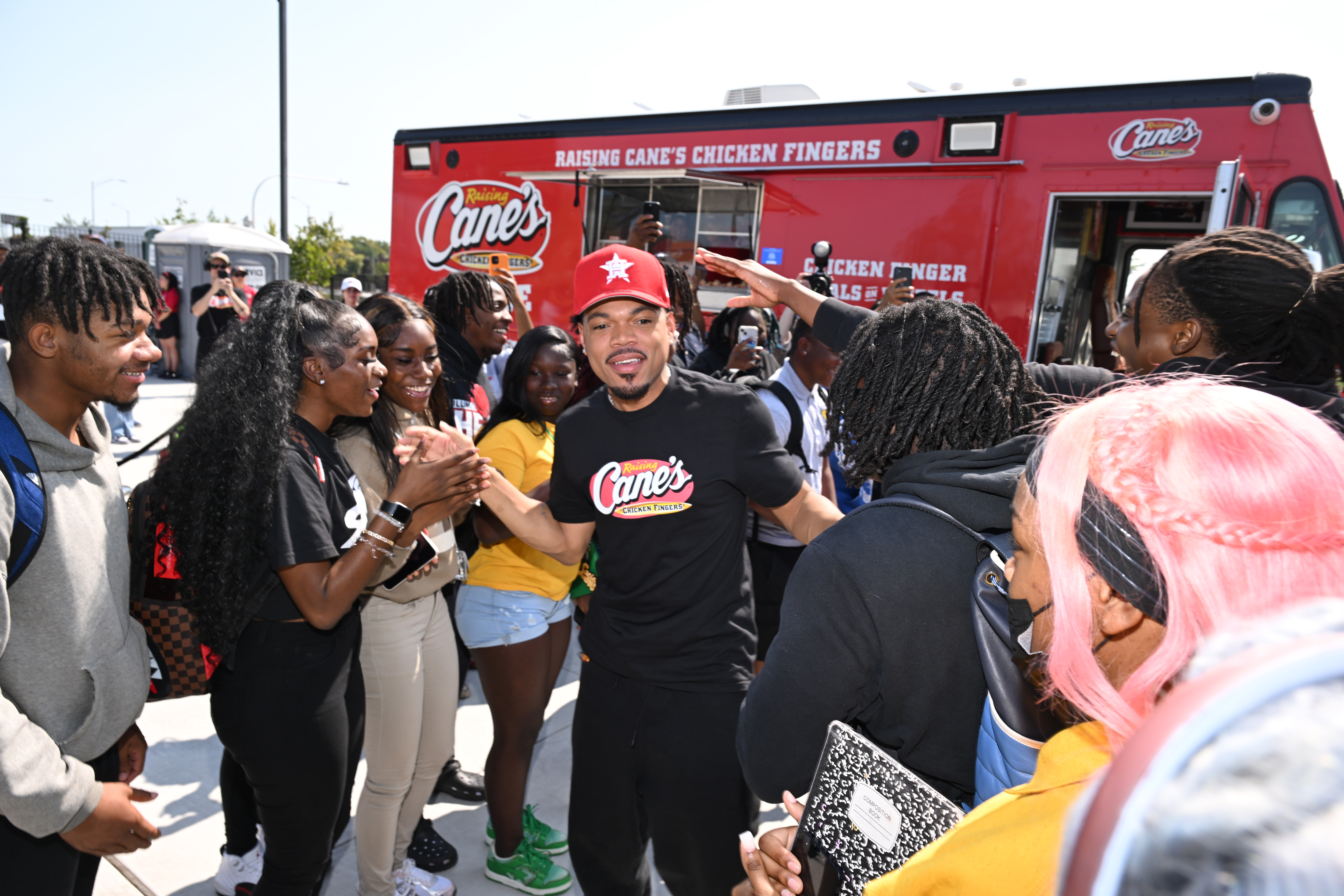 Chance The Rapper at Raising Cane's