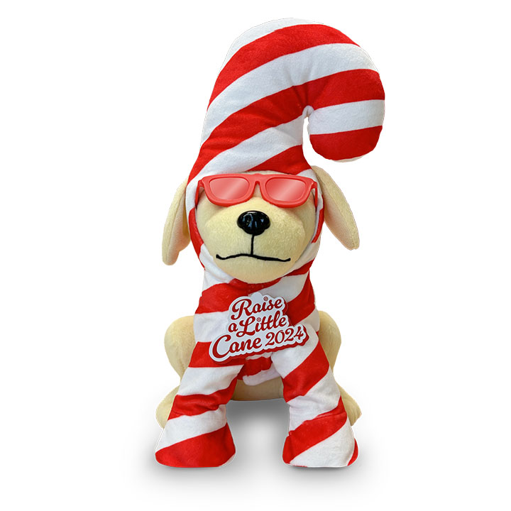 Cane's stuffed dog on sale