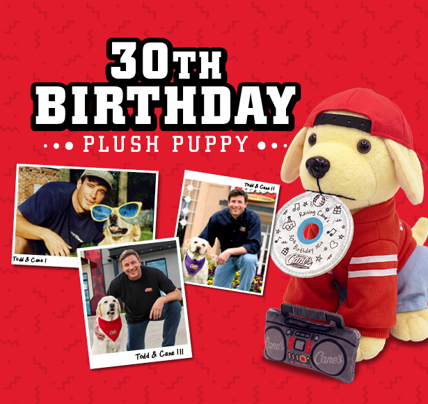 Raising Cane's - Plush Puppy